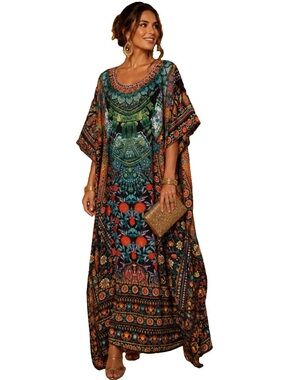 OS Shore Drive Colorful Boho Kaftan